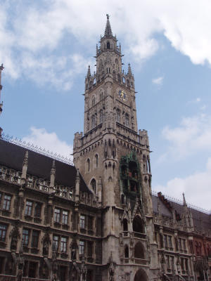 Rathaus an Marienplatz